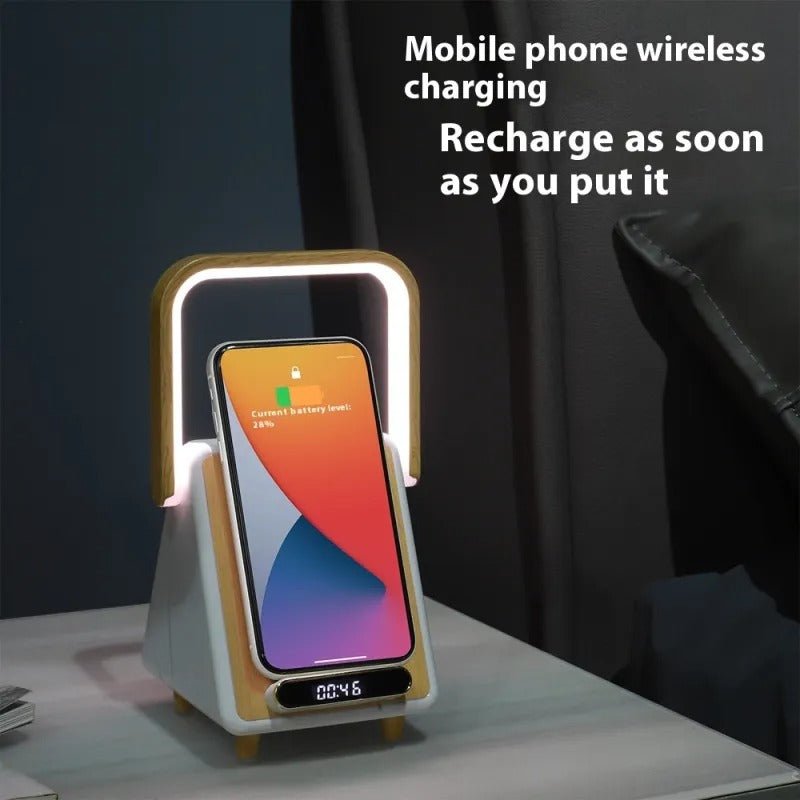 Boxă Bluetooth cu lampă de noapte – Induction Bluetooth Speaker Small Night Lamp - i - vory|Urban|