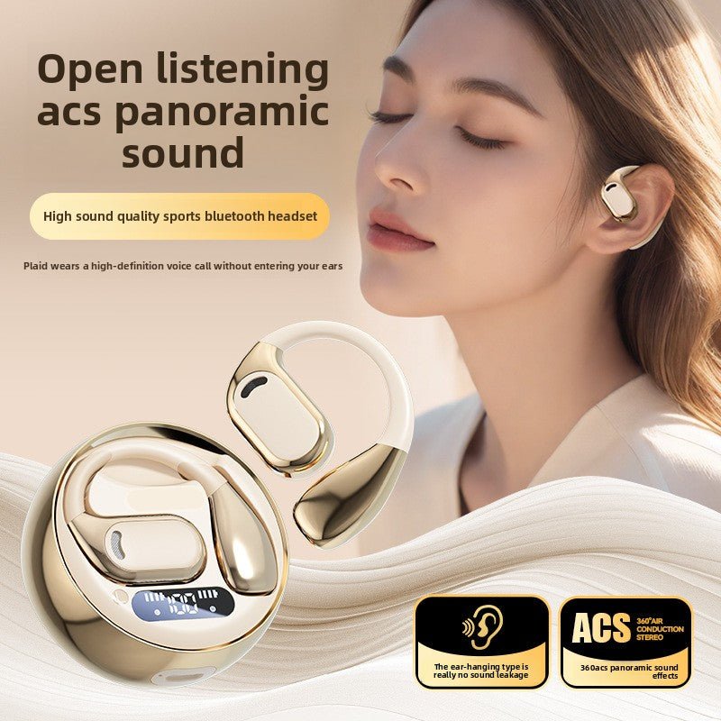 Gadget inteligent portabil – AI translation M76 Bluetooth headset Noise - i - vory|Urban|
