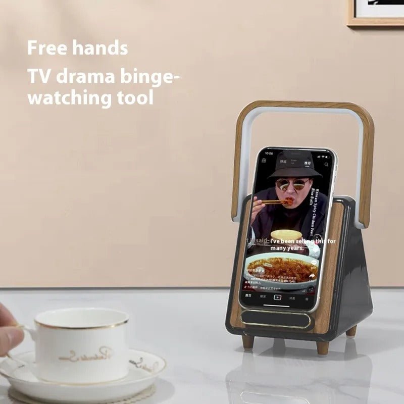 Boxă Bluetooth cu lampă de noapte – Induction Bluetooth Speaker Small Night Lamp - i - vory|Urban|