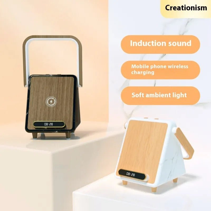Boxă Bluetooth cu lampă de noapte – Induction Bluetooth Speaker Small Night Lamp - i - vory|Urban|