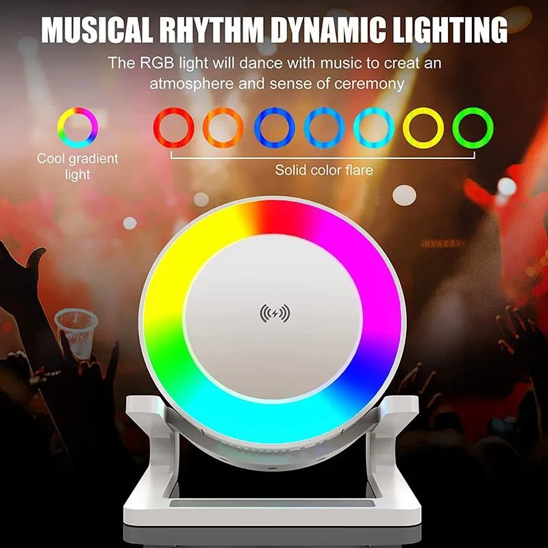 Boxă Bluetooth cu lampă de noapte – Multifunctional Four - in - one Small Night Lamp RGB - i - vory|Urban|