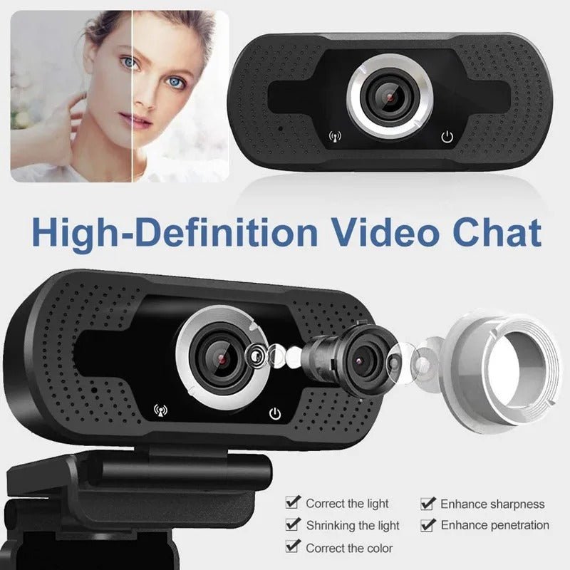 Cameră web HD pentru PC – Home Mini Webcam Own 110 ° - i - vory|Urban|