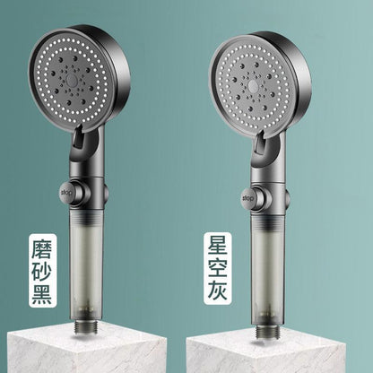 Cap de duș cu presiune ridicată – Pressure boosting showerhead set home bathroom - i - vory|Urban|