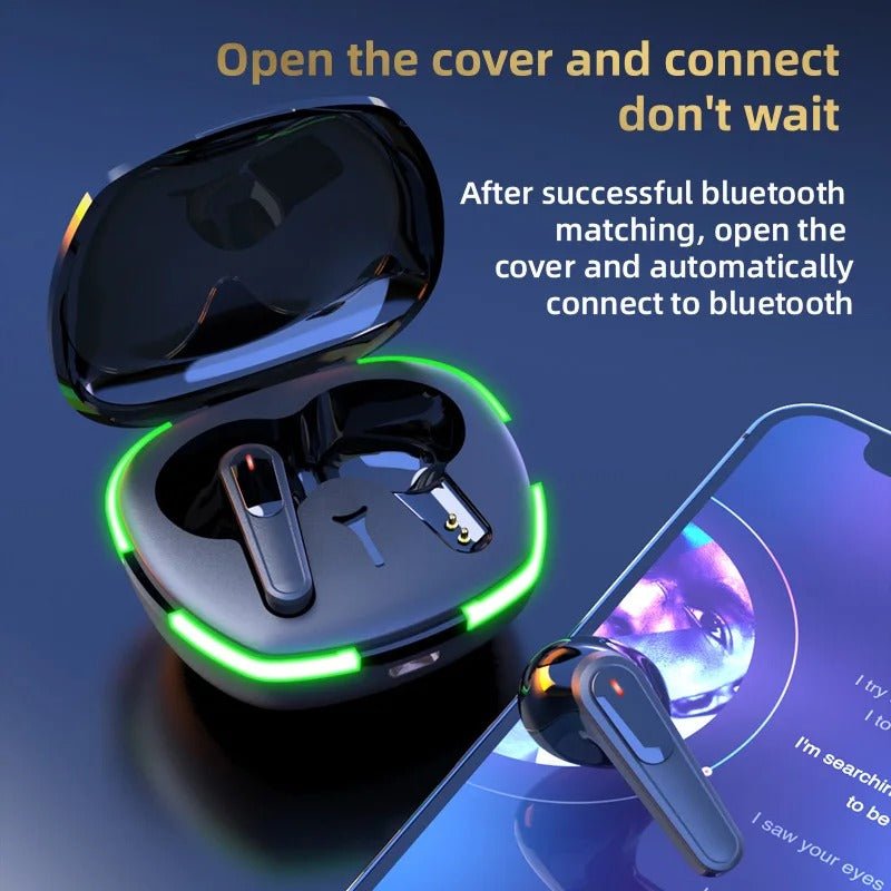 Căști wireless Bluetooth – Pro60 Bluetooth Earphones Headphones Noise Cancelling - i - vory|Urban|