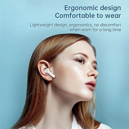 Căști wireless de gaming – Light - emitting Version ThinkPlus Bluetooth Earphone Binaural - i - vory|Urban|