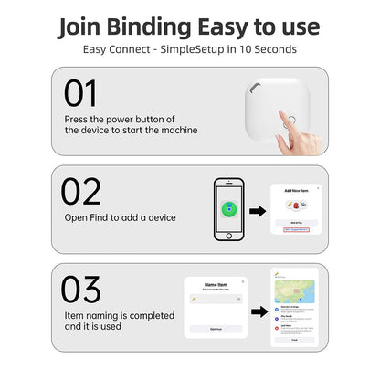 Gadget inteligent portabil – Mini Keys Finder Bluetooth Tracker Works - i - vory|Urban|
