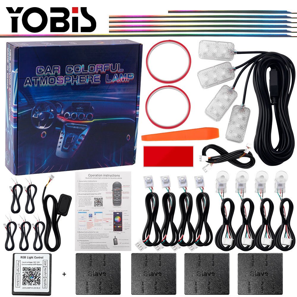 Lampă LED AUTO decorativă – ambient lighting: Hidden acrylic LED atmosphere - i - vory|Urban|